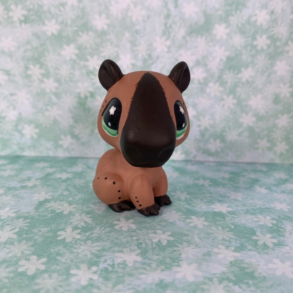 Littlest Pet Shop LPS One of A Kind Custom Capybara Toy Collector’s Figurine